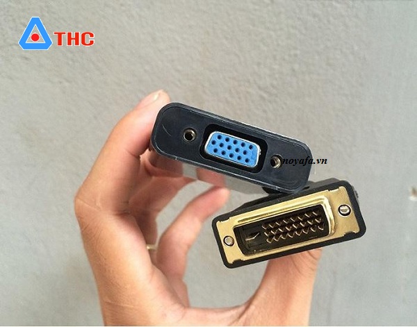 Dây cáp chuyển đổi DVI D 24 + 1 Sang VGA 